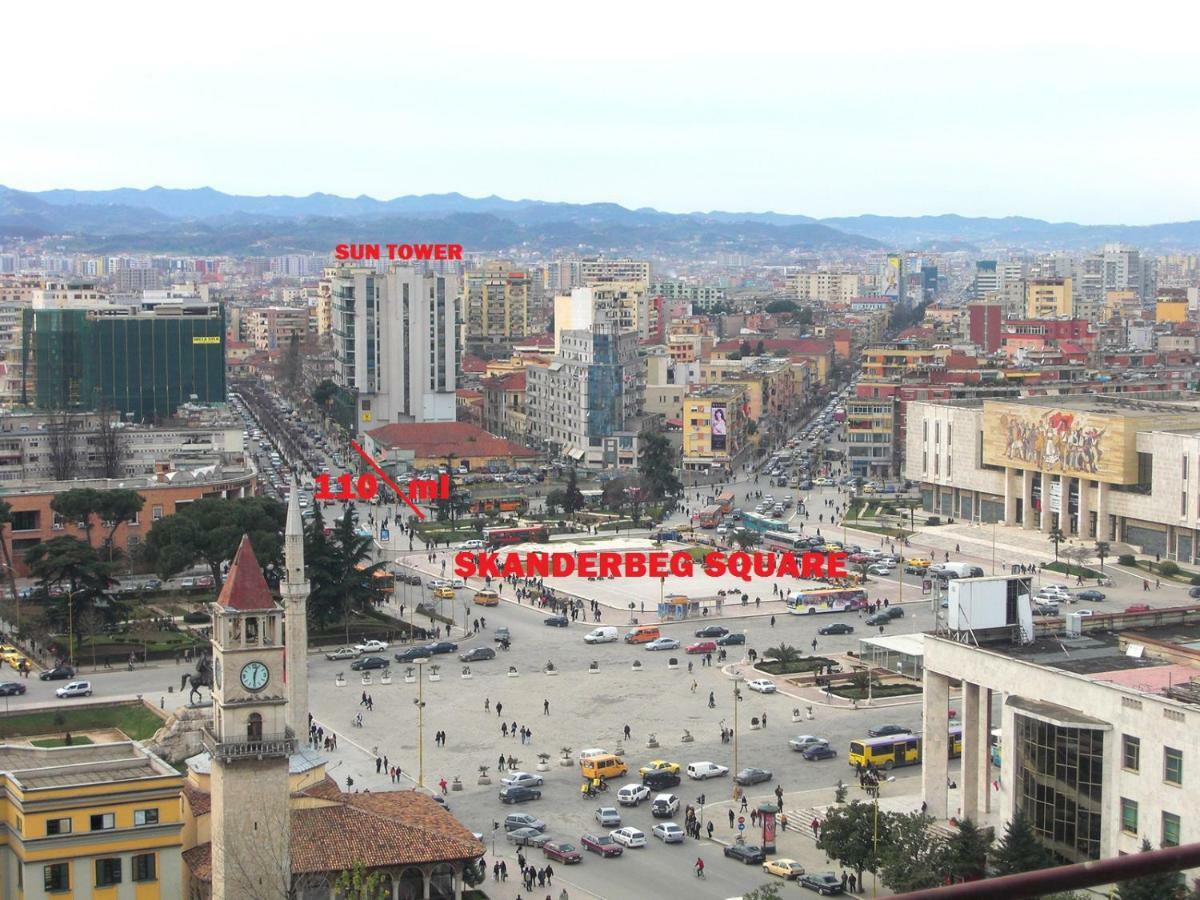 Sun Tower-Center Of Tirana Apartment Екстериор снимка